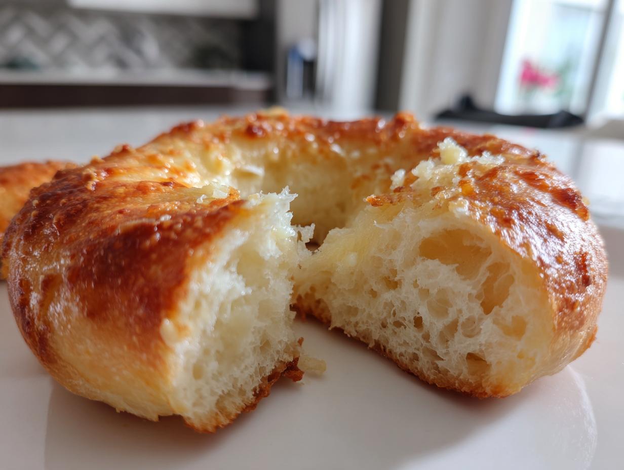 4 Amazing Air Fryer Garlic Parmesan Bagels