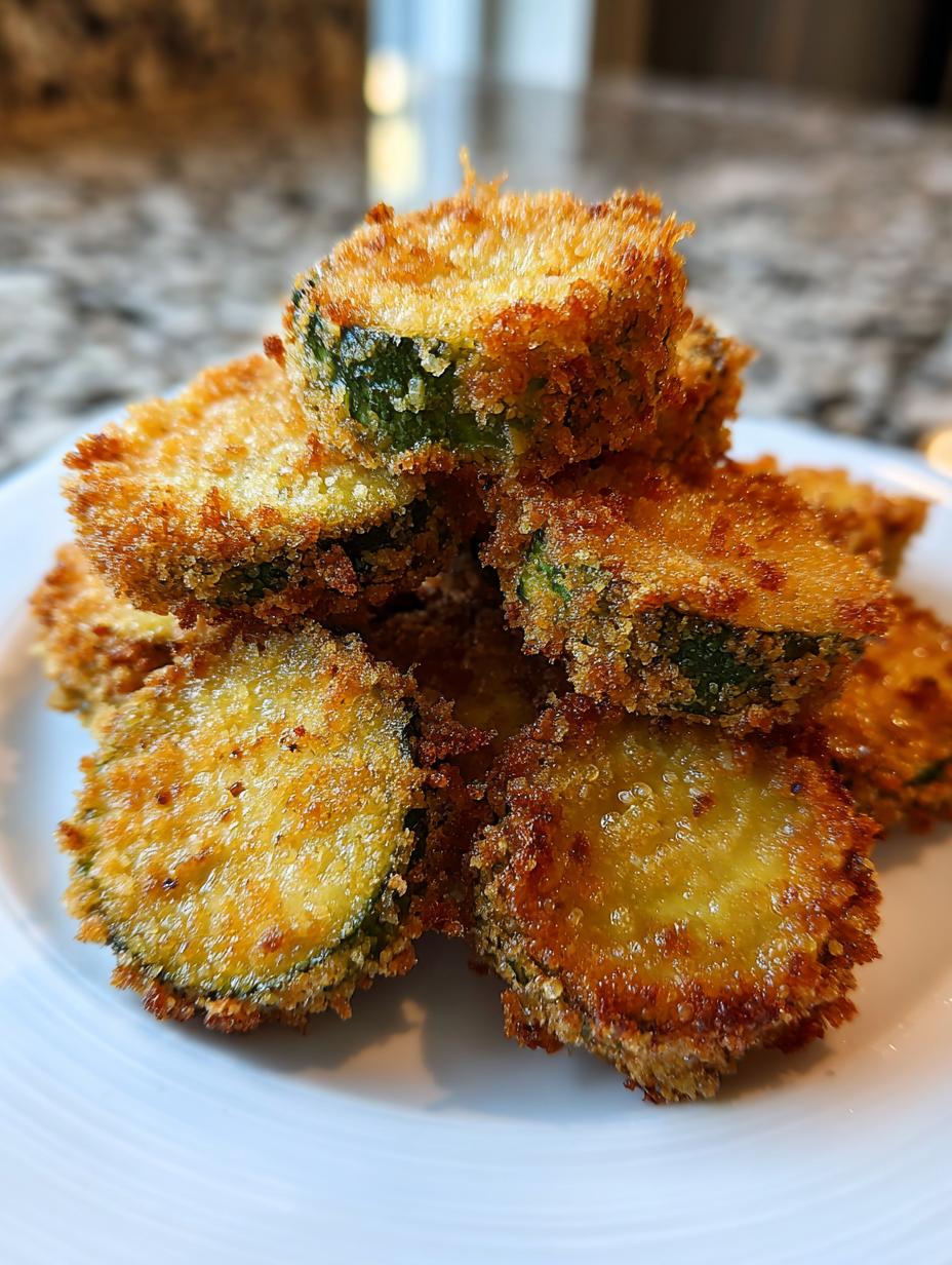 Air fryer pickles - detail 2