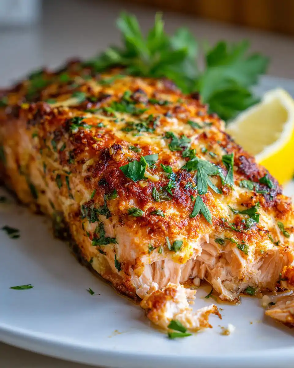 Air fryer salmon - detail 1