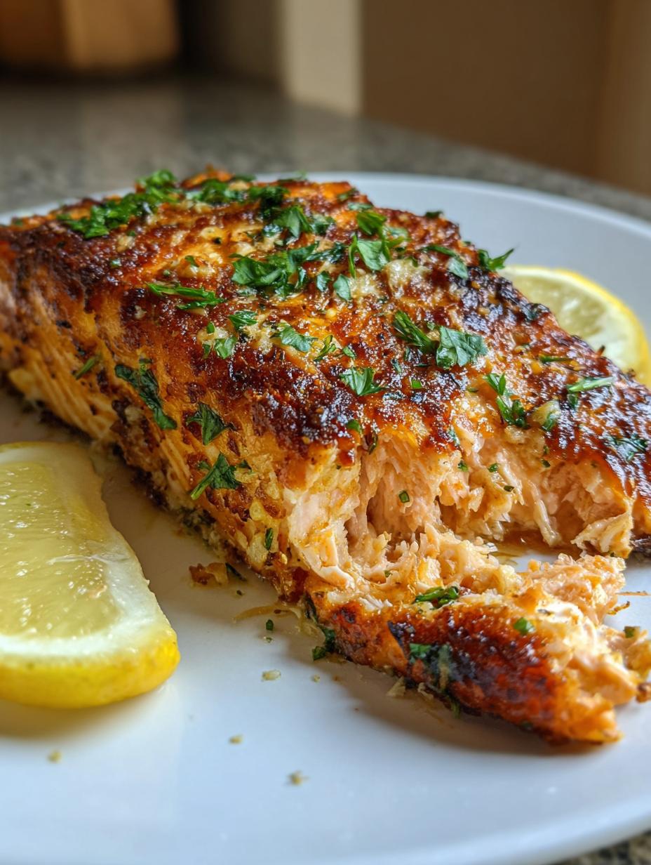 Air fryer salmon - detail 2