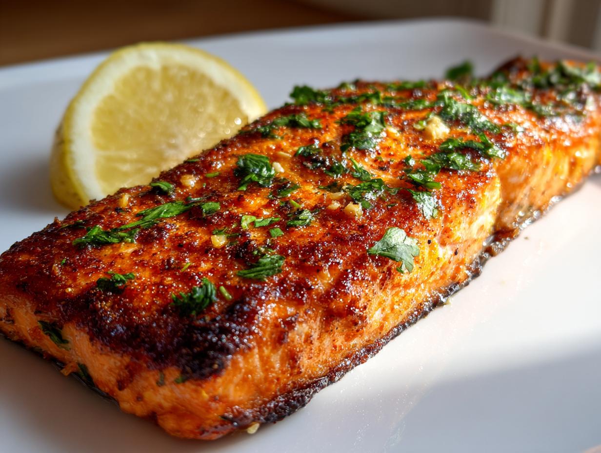 Amazing Air Fryer Salmon in 8 Minutes