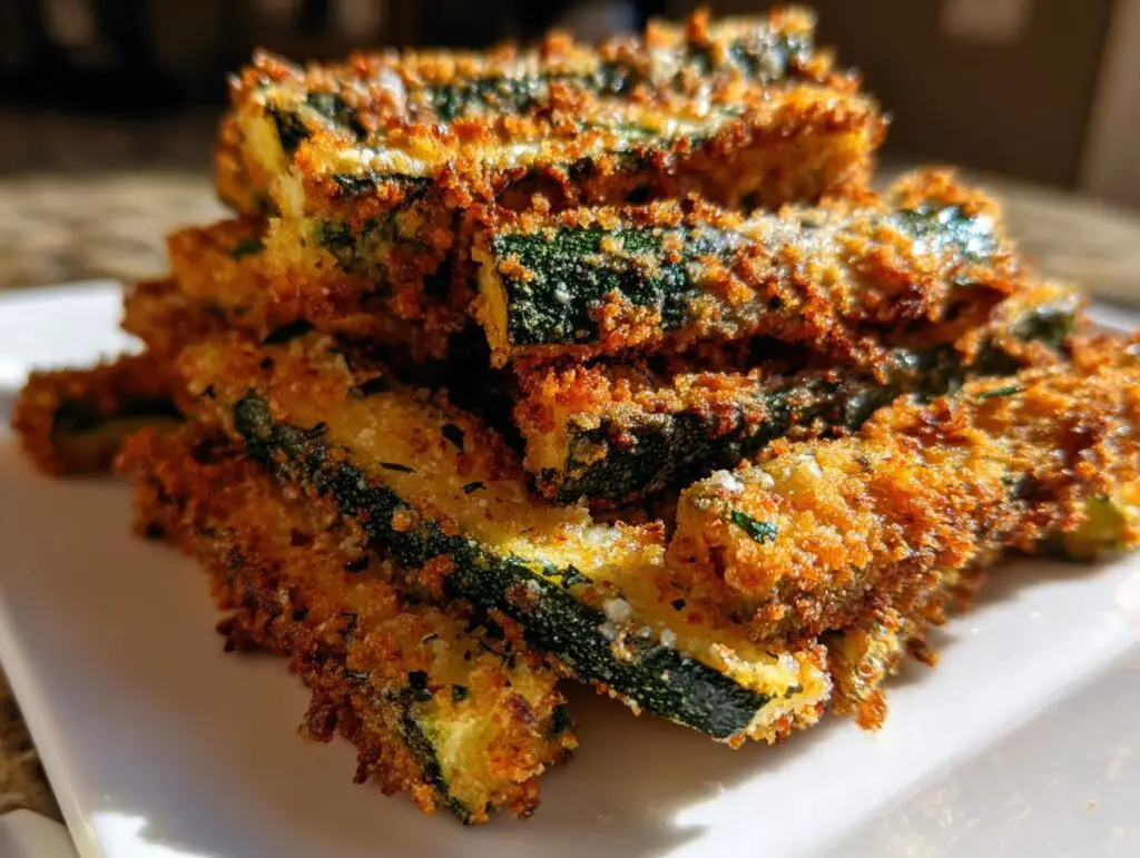 Air fryer zucchini fries