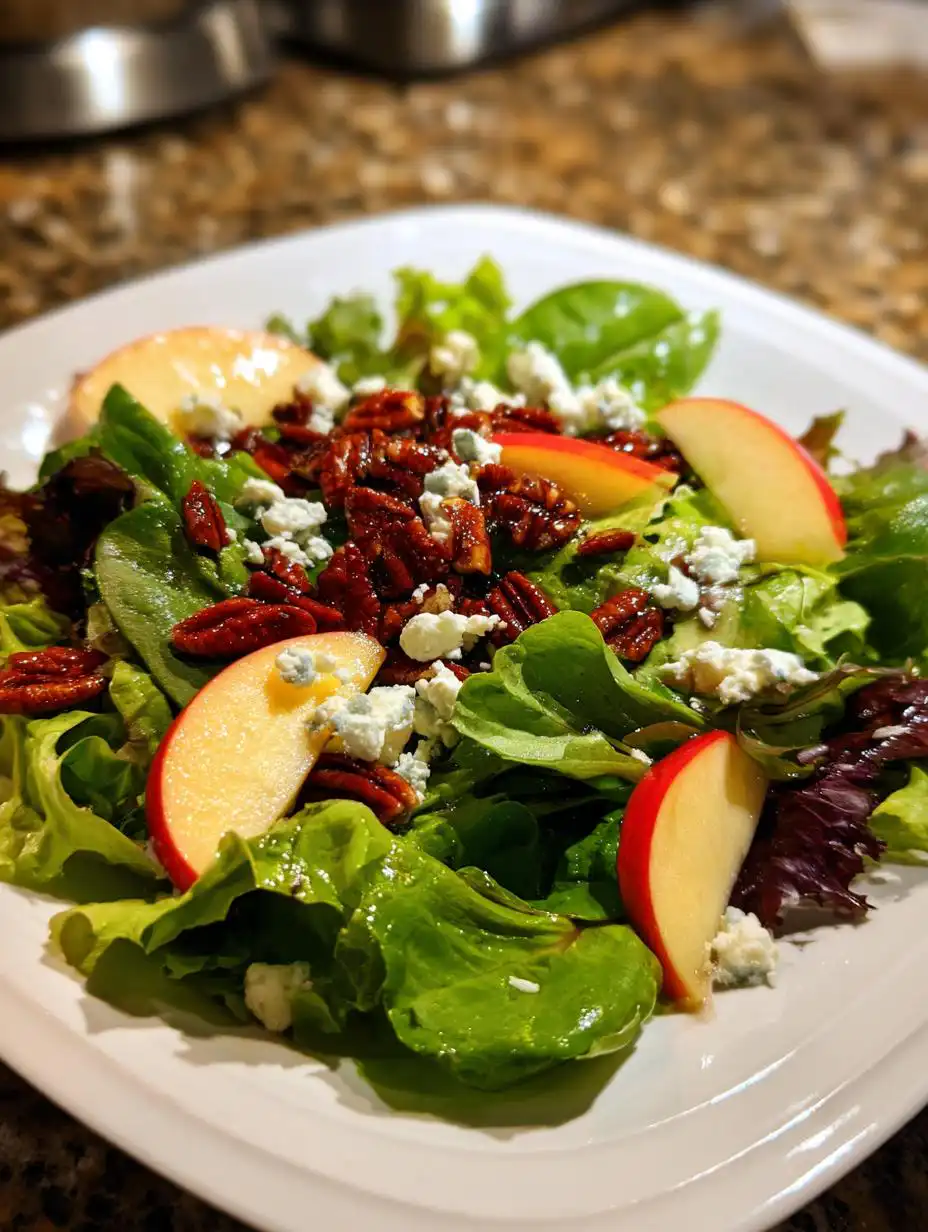 Apple pecan salad - detail 2