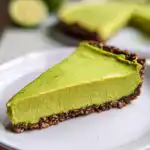 Avocado lime tart