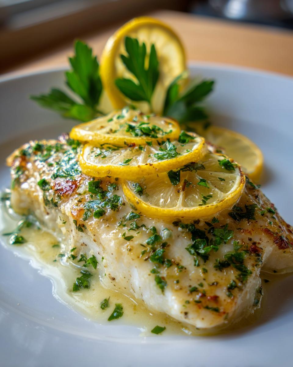 Baked Lemon Butter Cod - detail 1