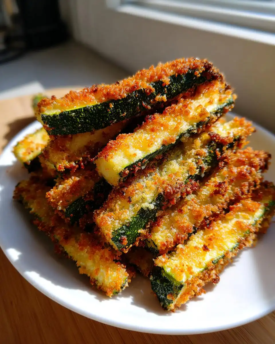 Baked Zucchini Fries - detail 1