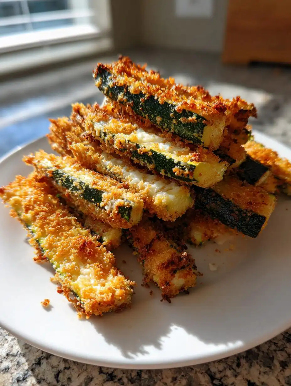 Baked Zucchini Fries - detail 2