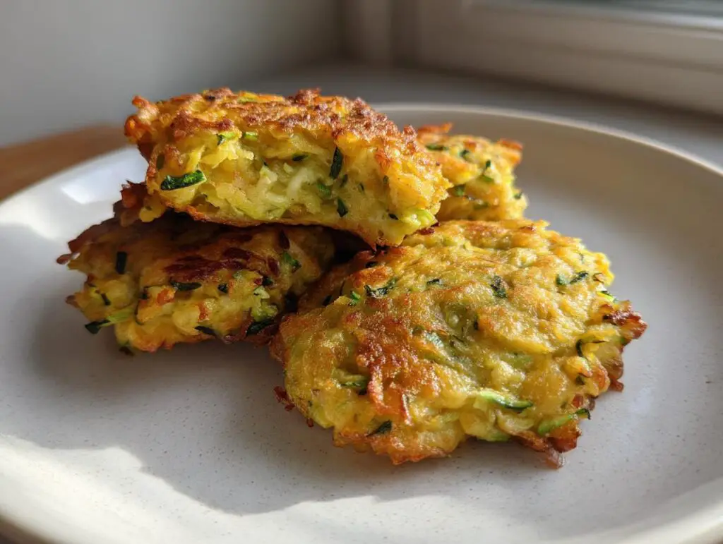 Baked Zucchini Fritters