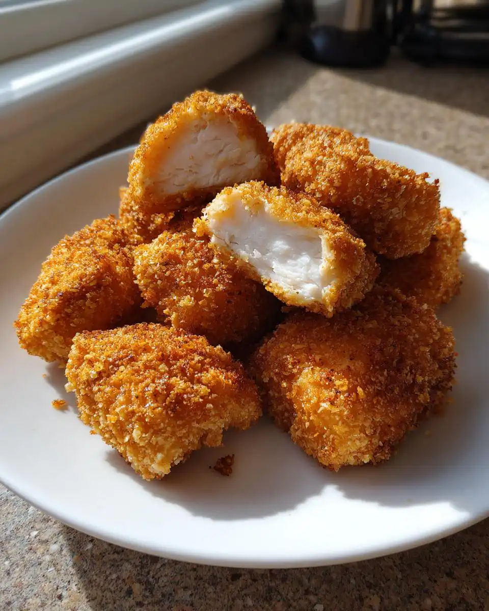 Baked chicken nuggets - detail 1