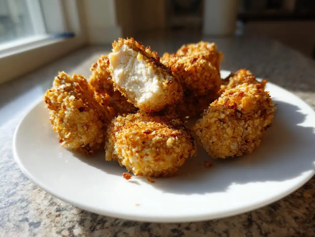 Baked chicken nuggets