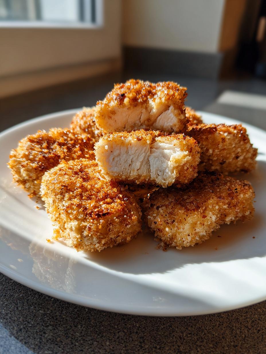 Baked chicken nuggets - detail 2