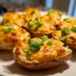 Baked potato slices