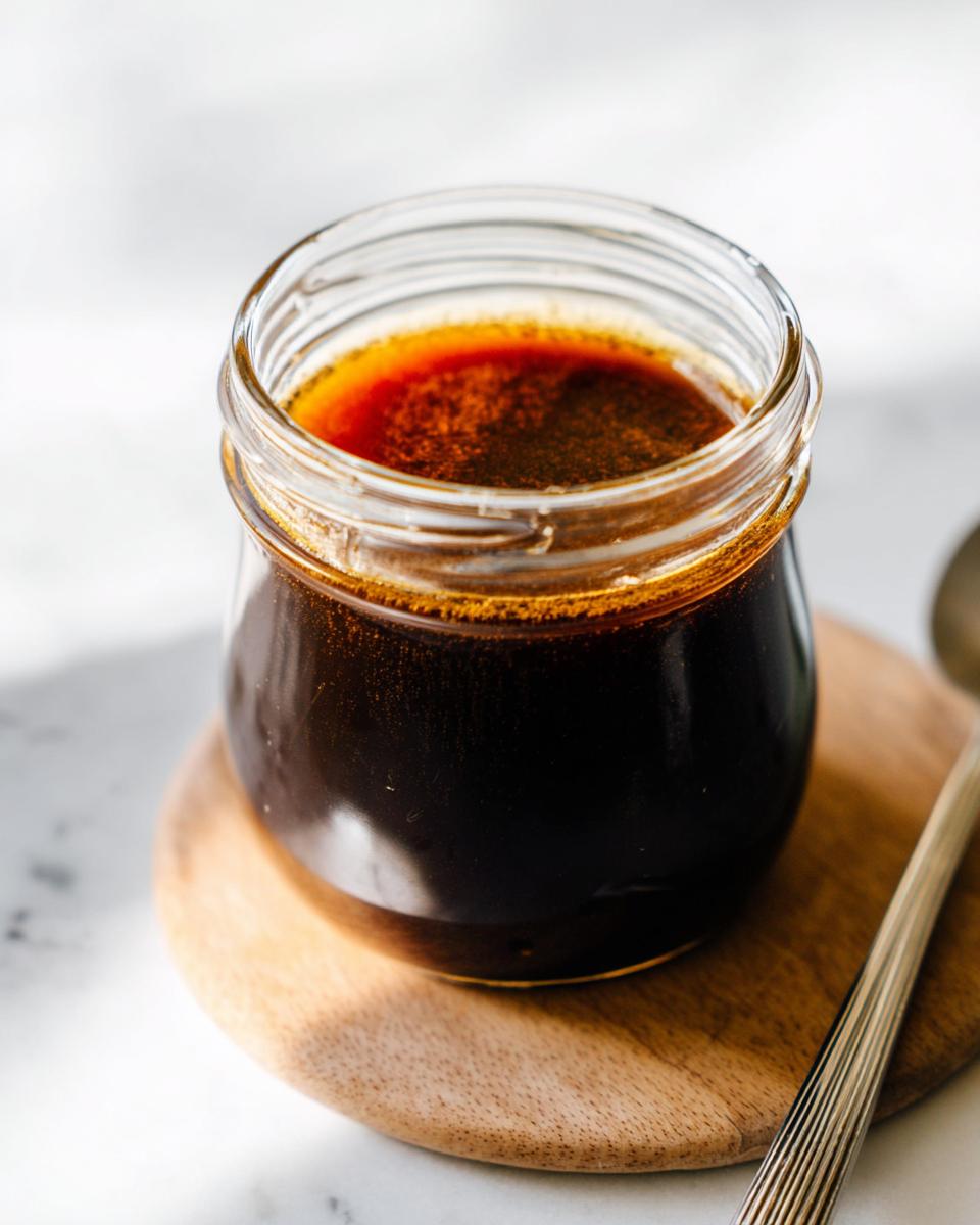 Balsamic vinaigrette - detail 1