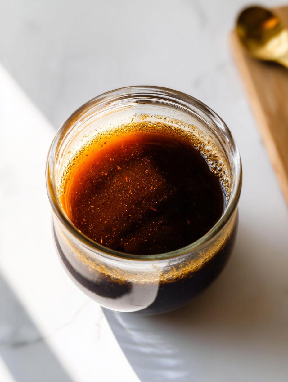 Balsamic vinaigrette - detail 2