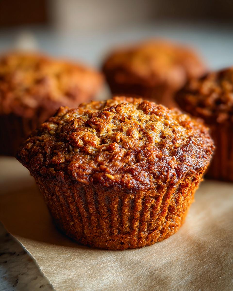 Banana Oat Chia Muffins - detail 1