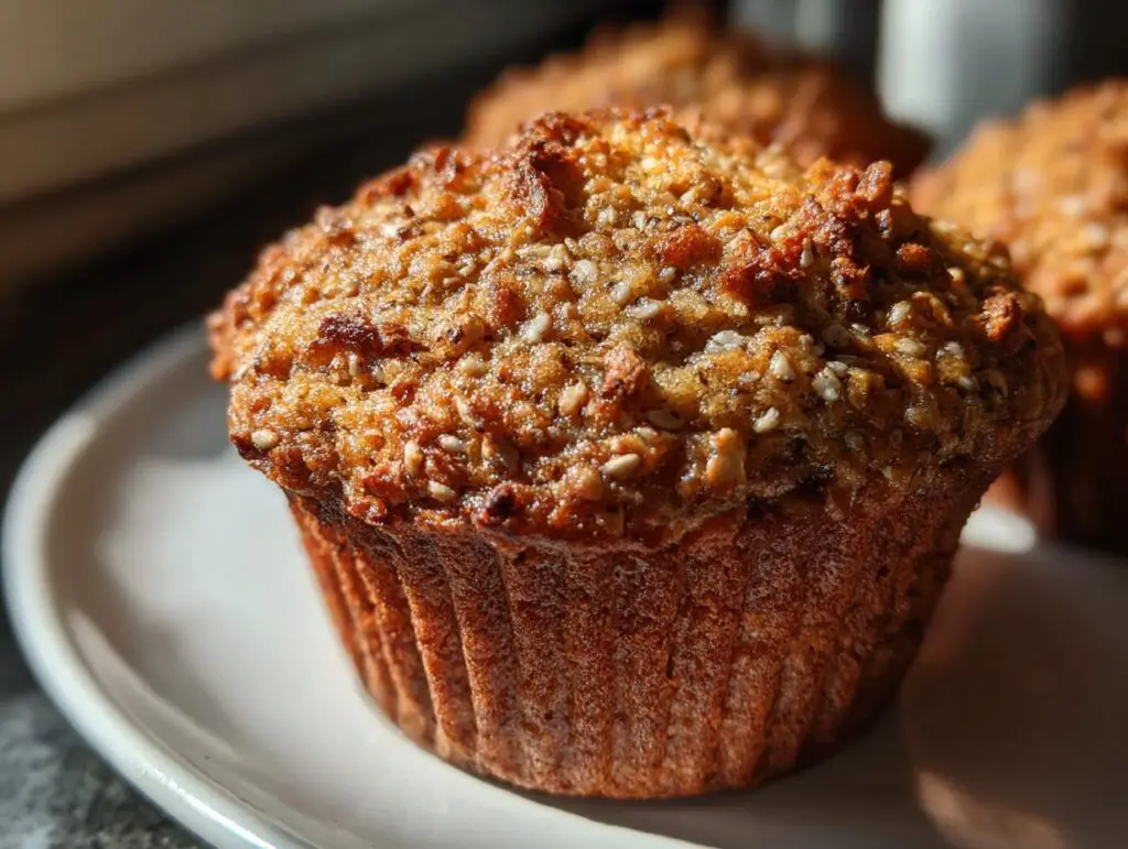 Banana Oat Chia Muffins