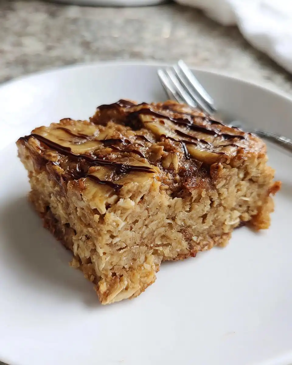 Banana Protein Oatmeal Bars - detail 1