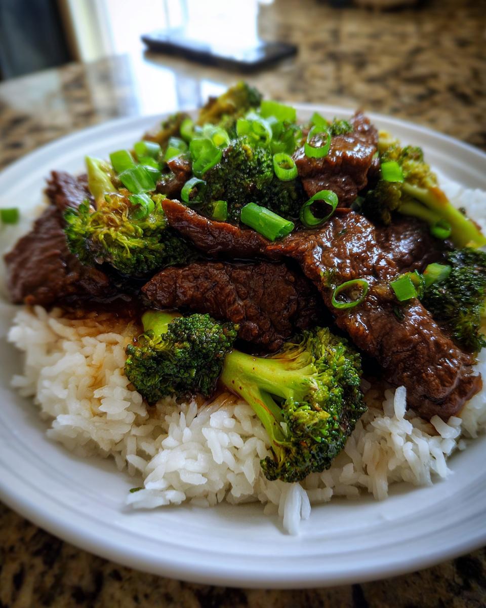 Beef and Broccoli Stir Fry - detail 1