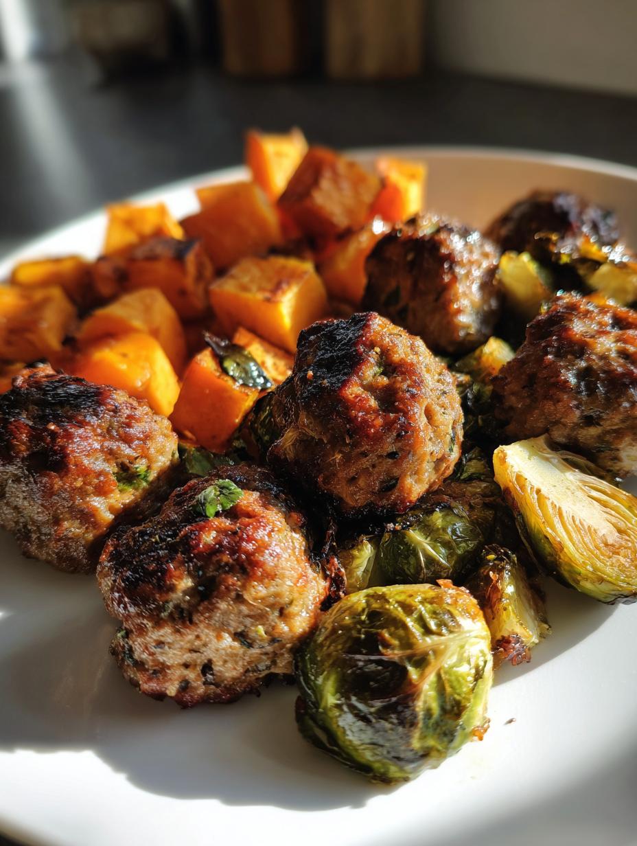 Beef and zucchini meatballs - detail 2