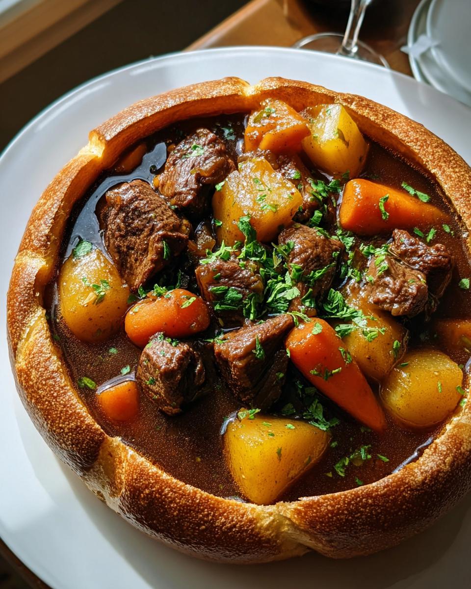 Beef stew - detail 1