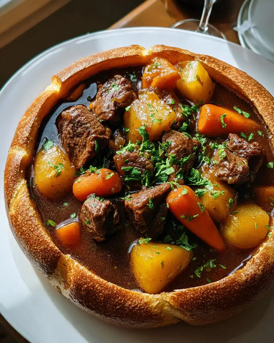 Beef stew - detail 1