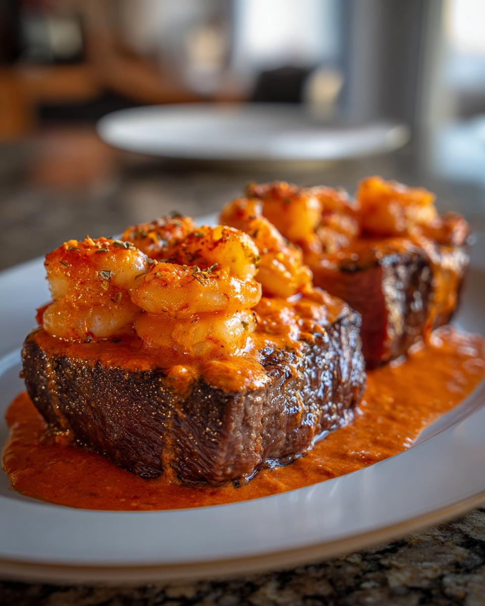 Cajun surf and turf - detail 3