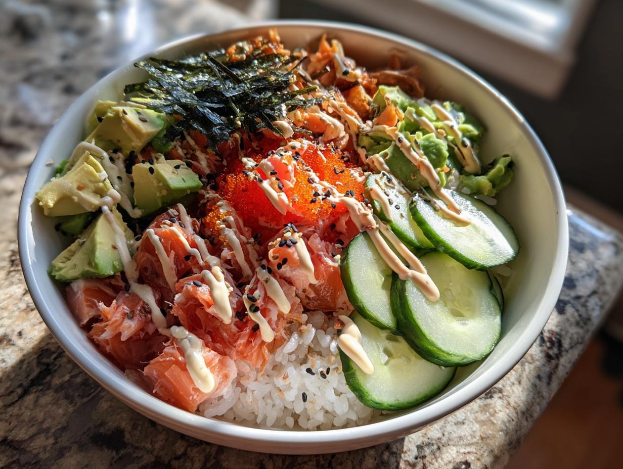 Amazing 15-Min California sushi bowl secret