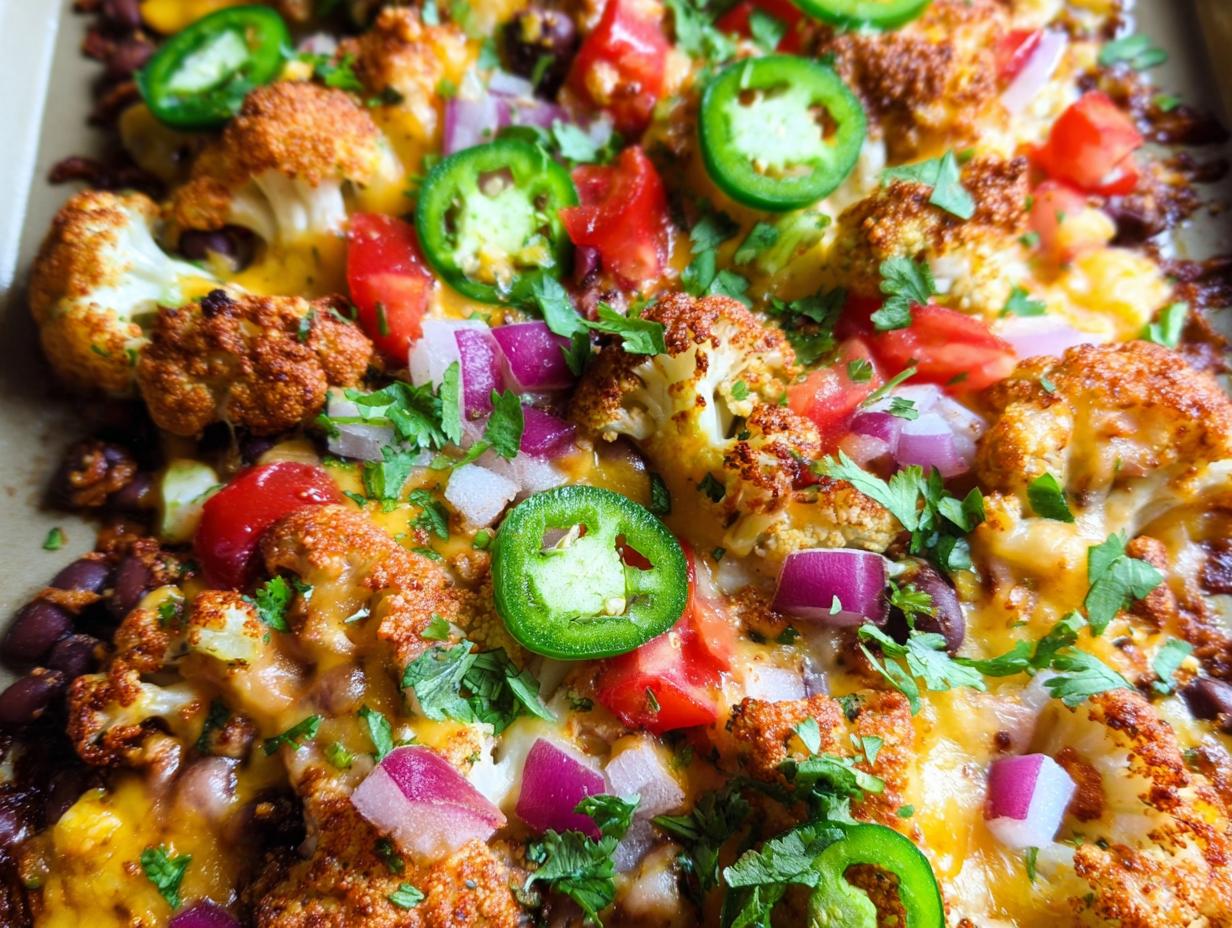 Amazing 150-Calorie Cauliflower Nachos