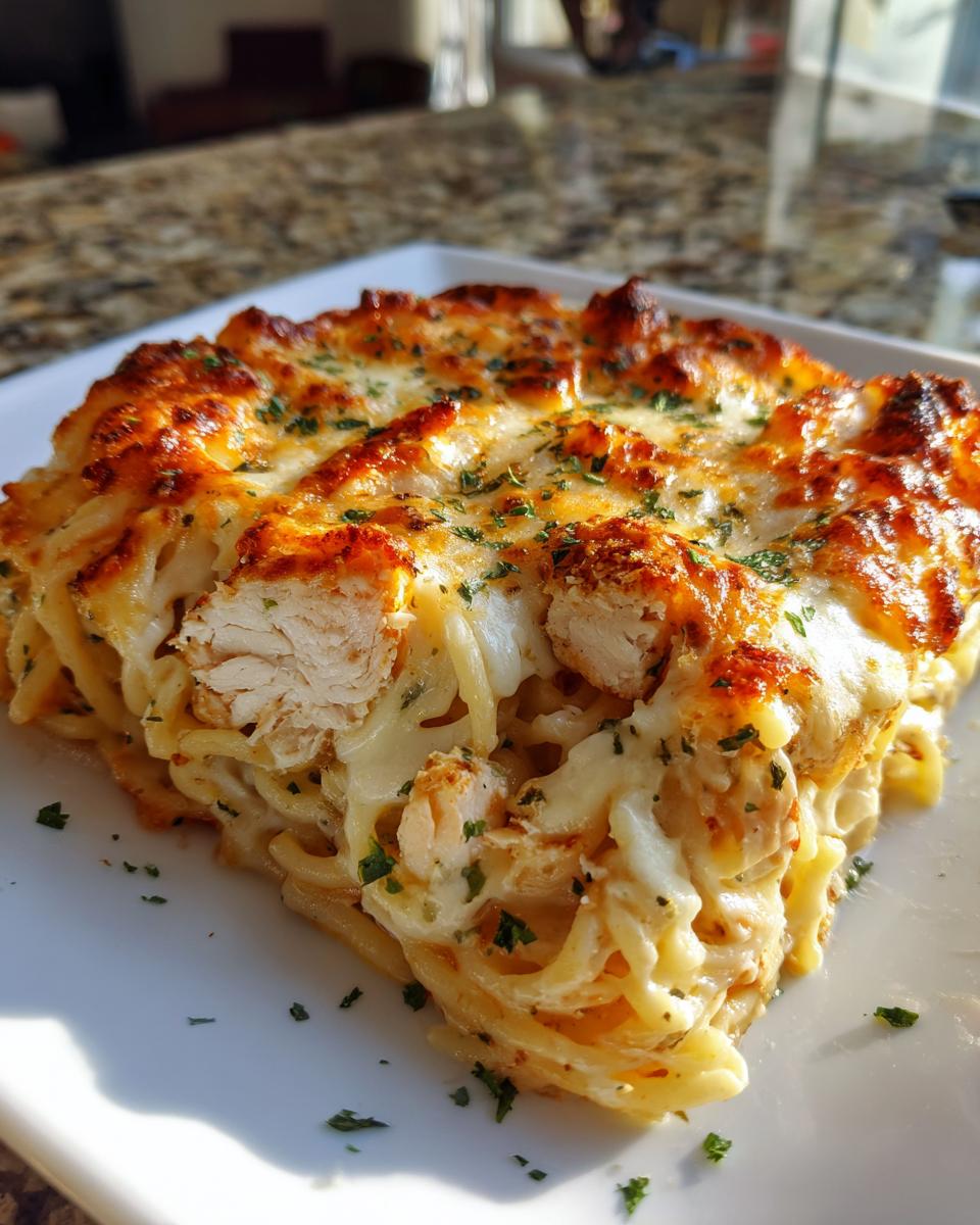 Chicken spaghetti - detail 1