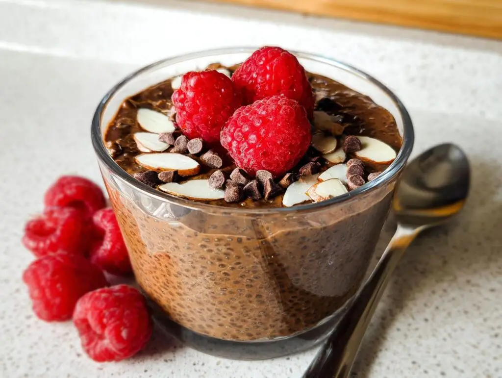 Chocolate chia pudding