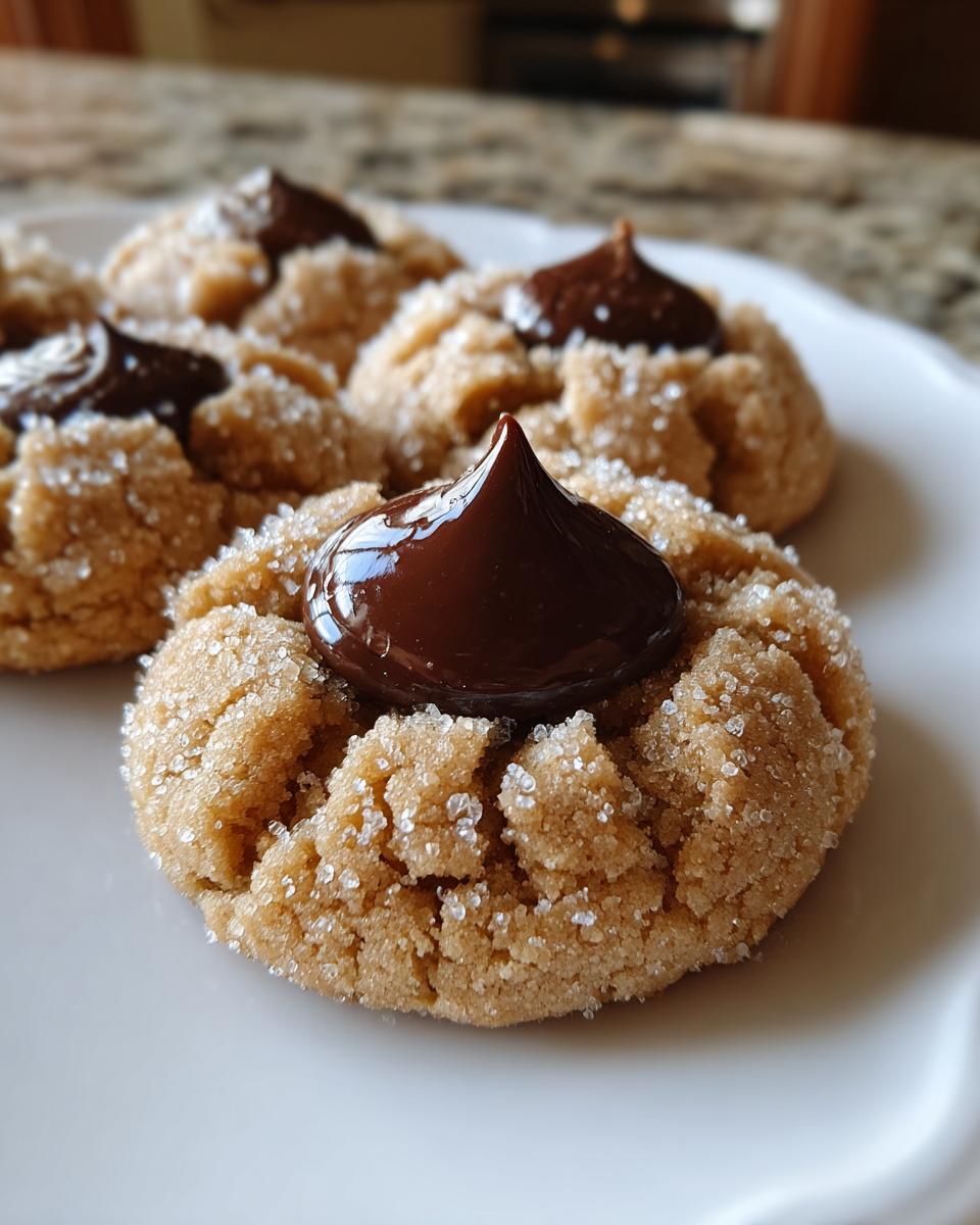 Classic Gluten Free Peanut Butter Blossoms - detail 1