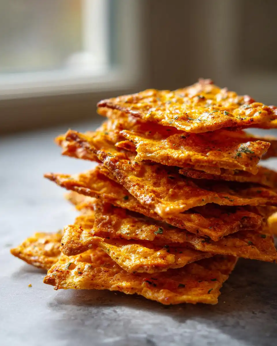 Cottage cheese chips - detail 1