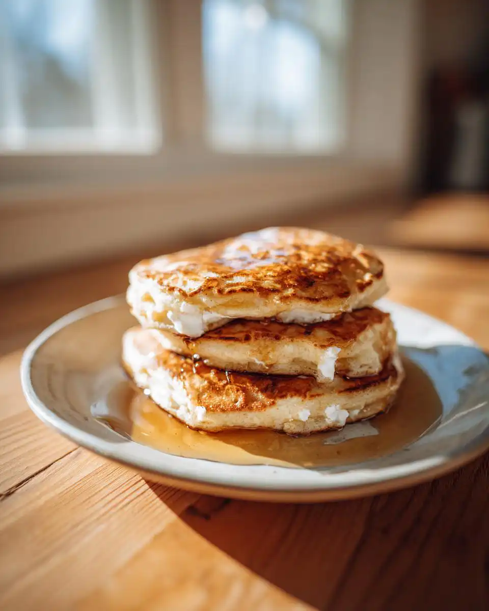 Cottage cheese pancakes - detail 1