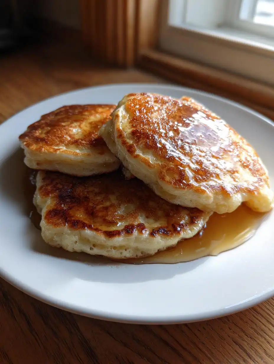 Cottage cheese pancakes - detail 2