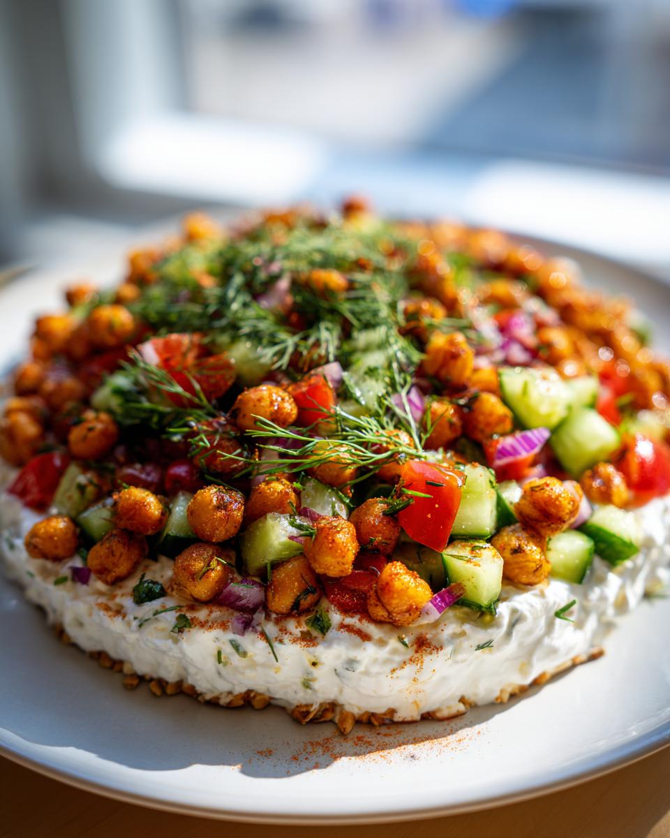 Cottage cheese salad - detail 1