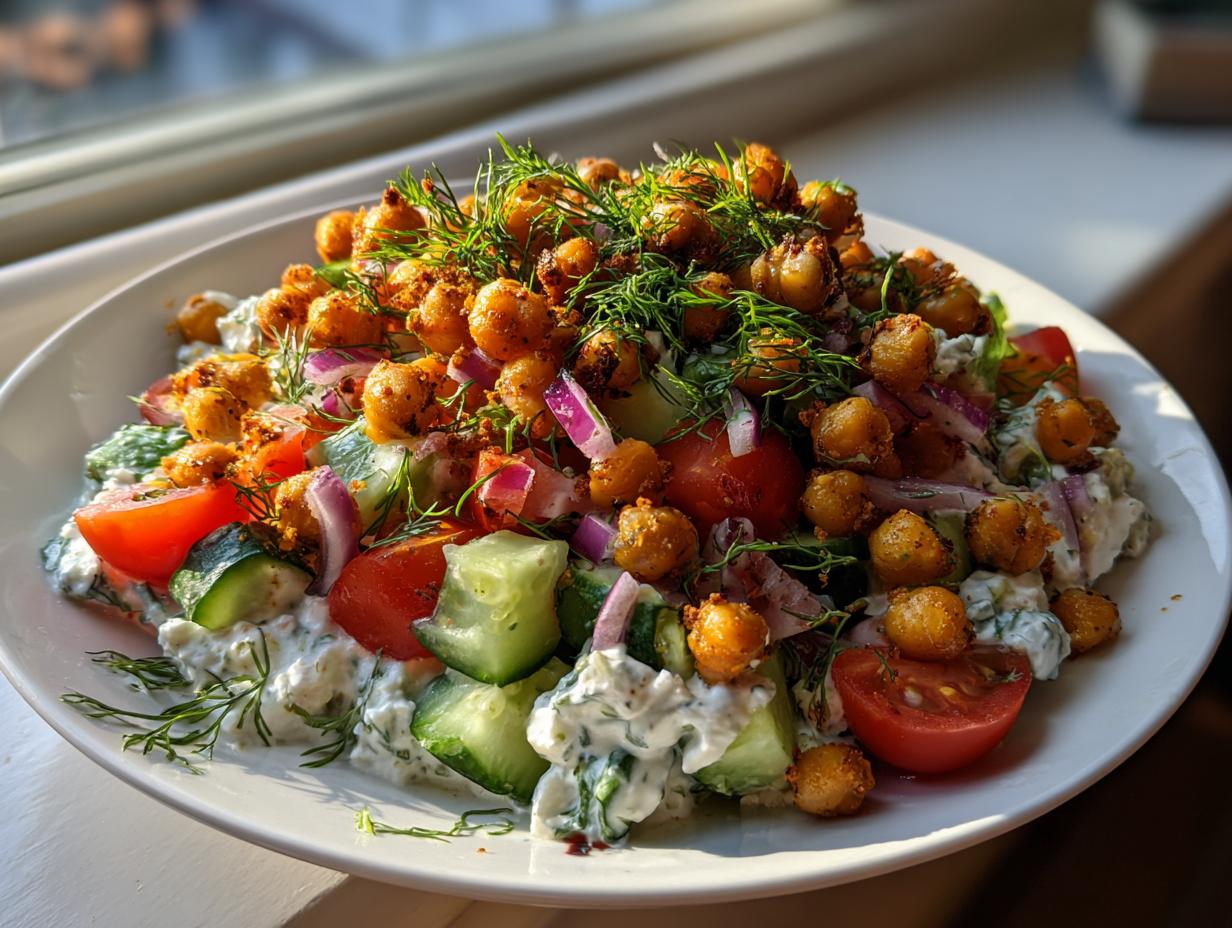 Cottage cheese salad