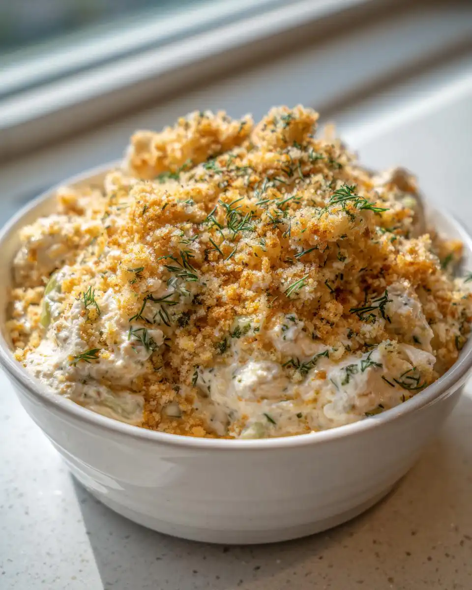 Creamy Dill Pickle Dip With Crunchy Topping - detail 1