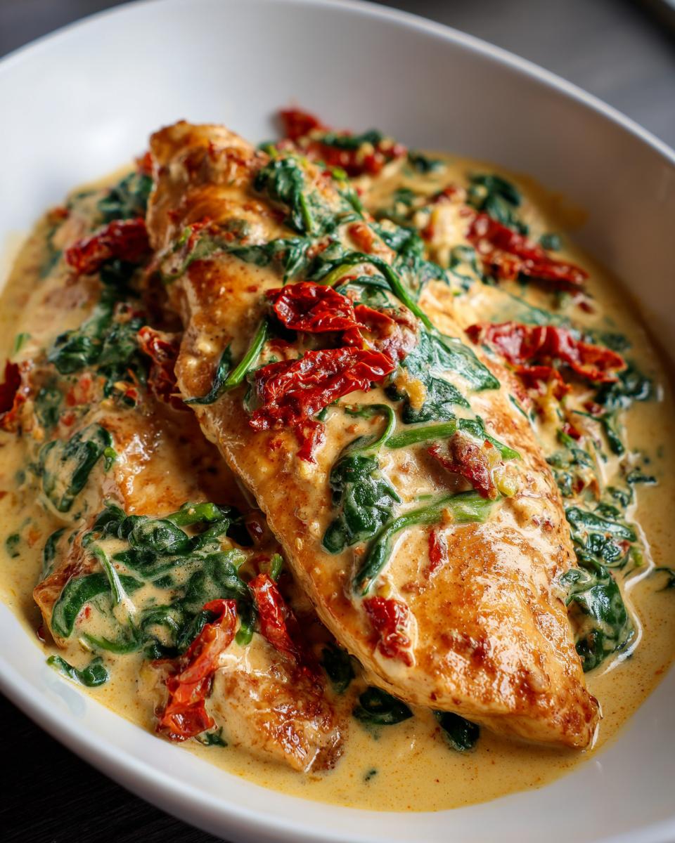 Creamy Tuscan Chicken - detail 1