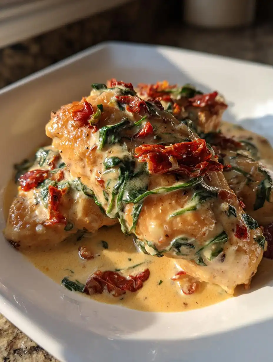 Creamy Tuscan Chicken - detail 2