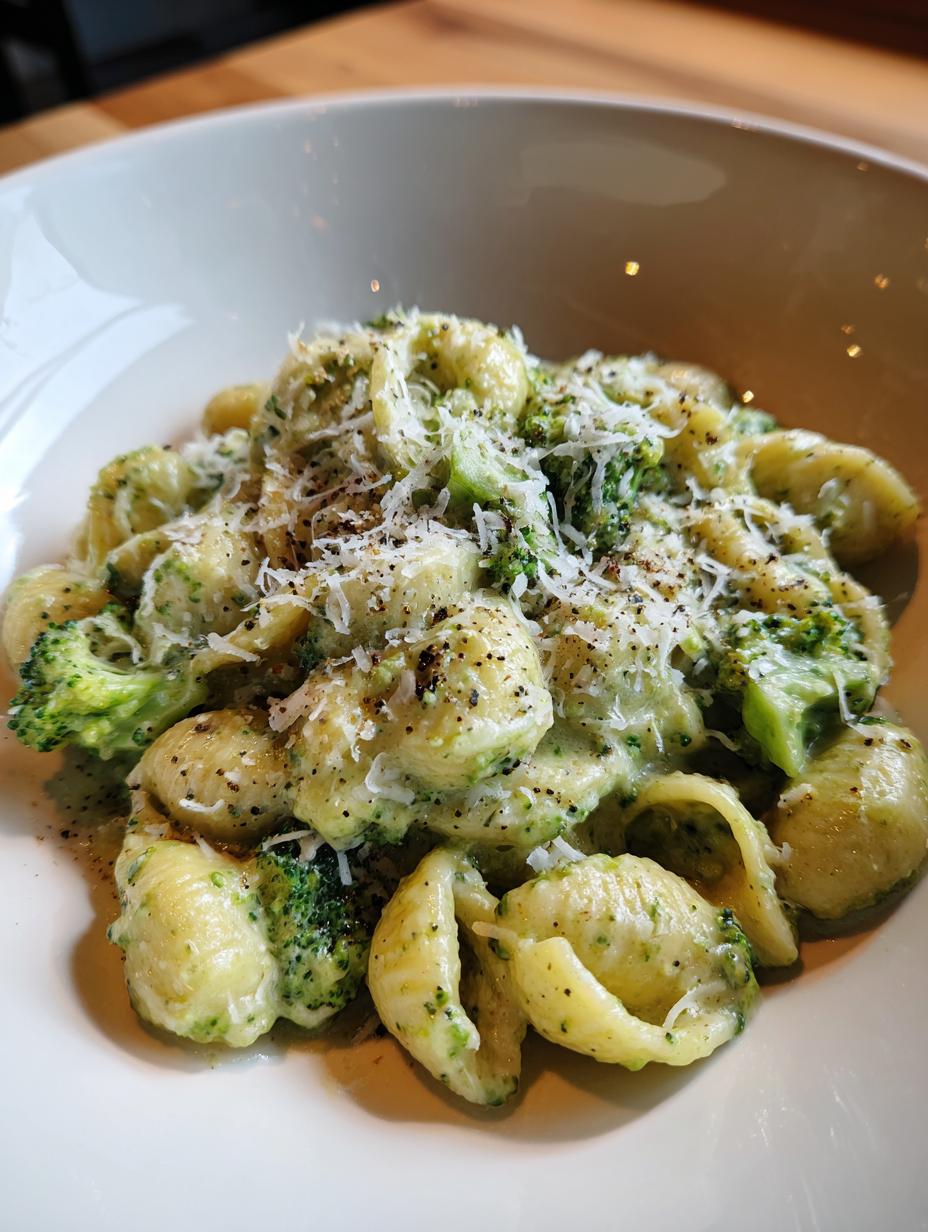 Creamy broccoli pasta - detail 2