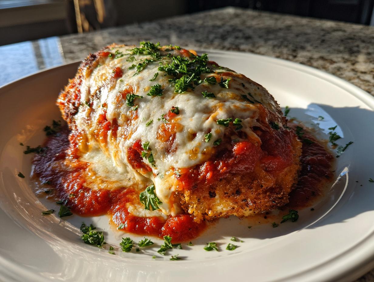 Amazing 1 Crispy Gluten Free Chicken Parmesan