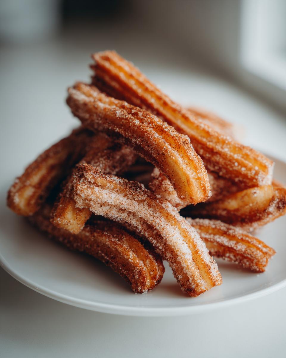 Crispy Gluten Free Churros with Cinnamon Sugar - detail 1