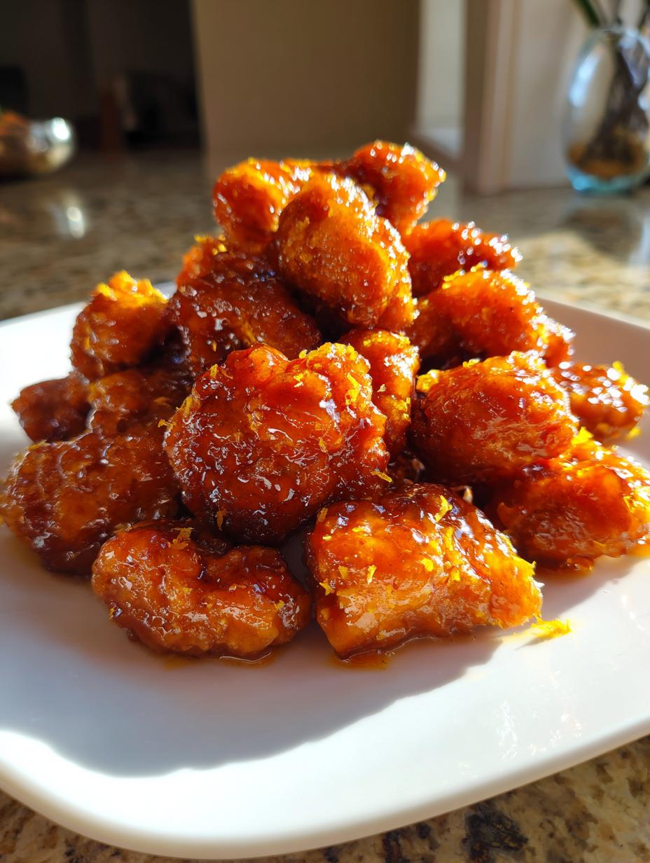 Crispy Gluten Free Orange Chicken at Home - detail 2