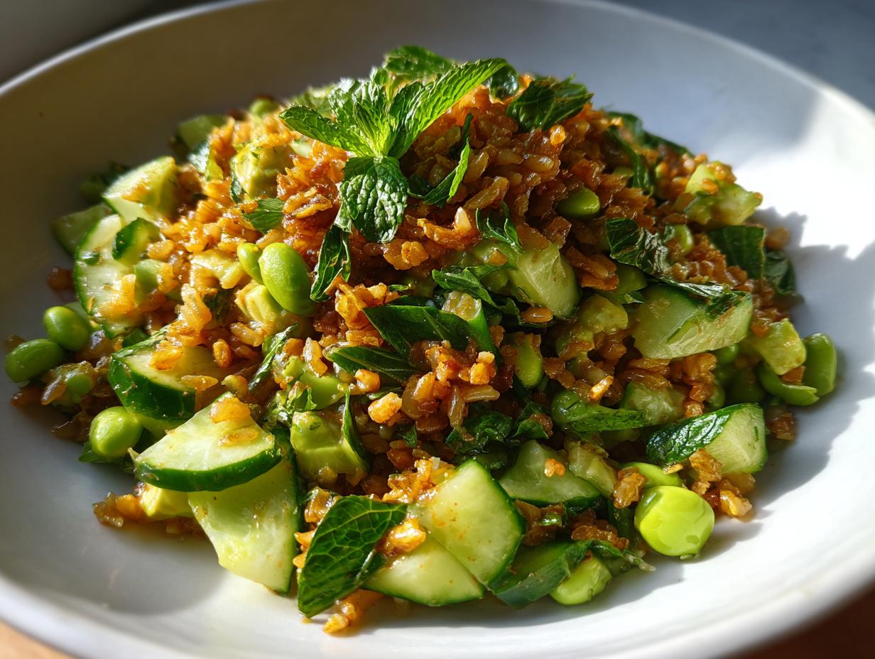 Must-Try Crispy Rice Salad: 1 Amazing Crunch