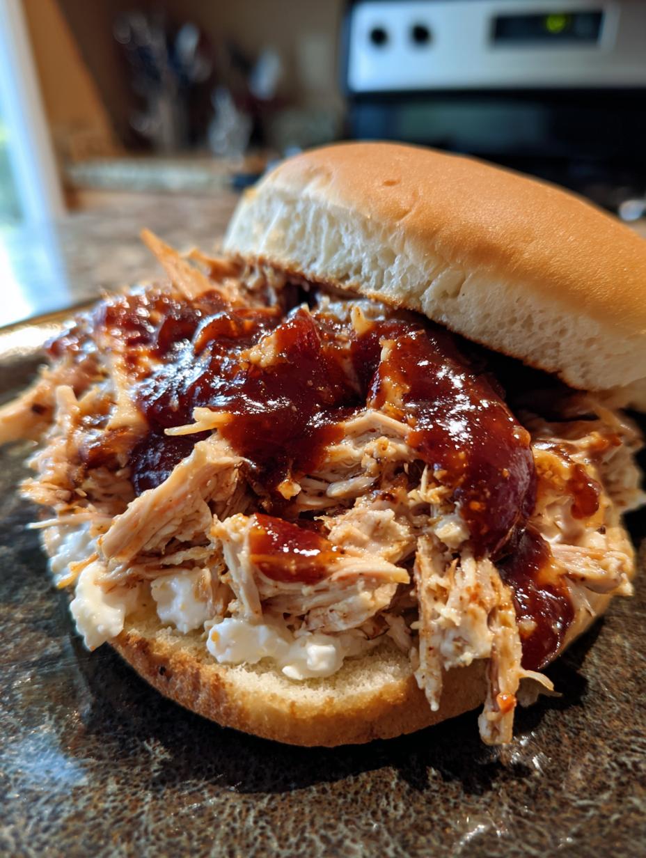 Crockpot BBQ Chicken - detail 2
