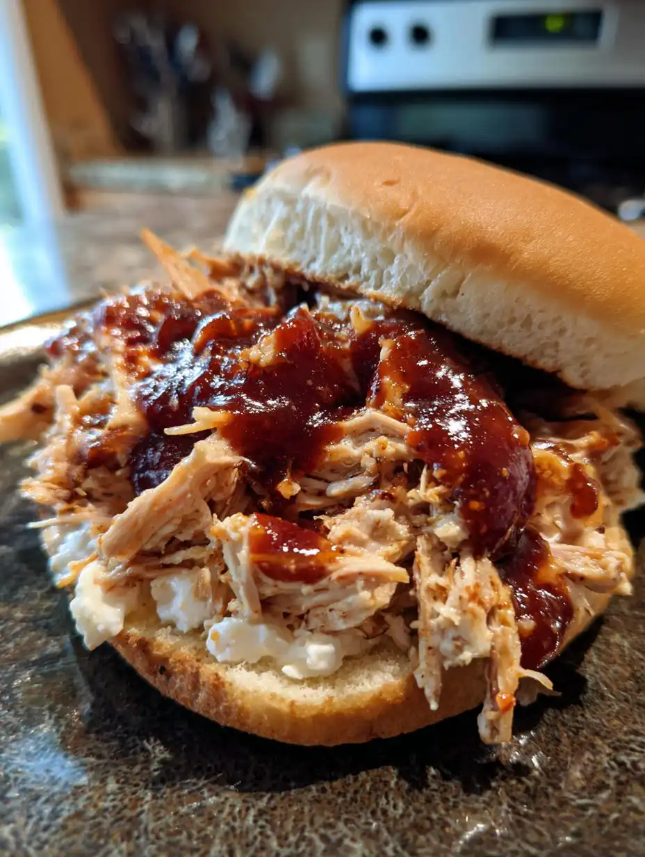 Crockpot BBQ Chicken - detail 2