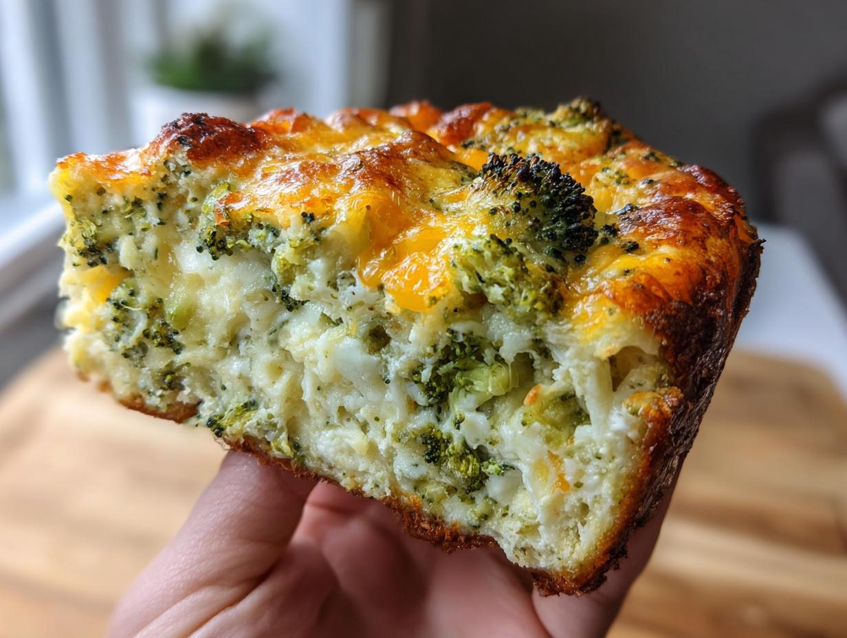 Amazing 5-Minute Crustless Broccoli Quiche