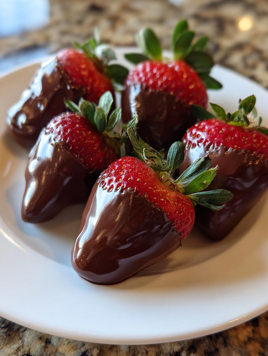 Dubai Style Chocolate Strawberries - detail 1