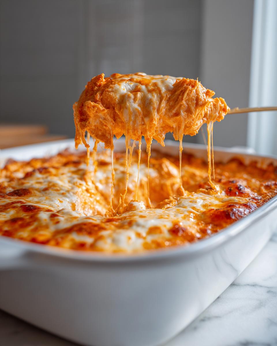 Easy Baked Buffalo Chicken Dip Recipe - detail 1