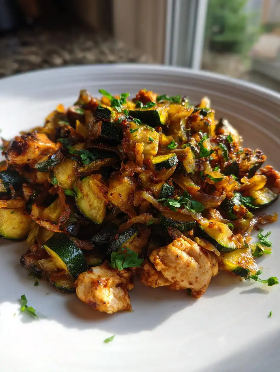Easy Chicken Zucchini Bake with Smoked Paprika - detail 2